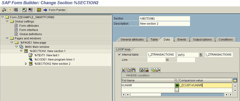 SAP FORM builder