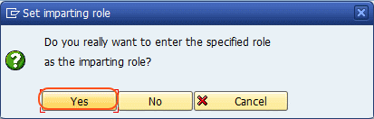 set importing file - derived role