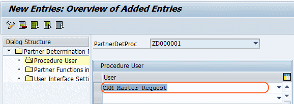 crm master request