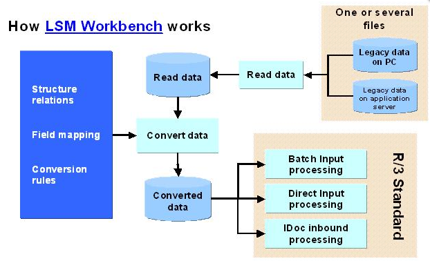 SAP LSMW Workbench process