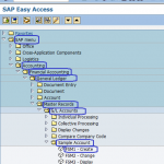 How to Create sample Account in SAP