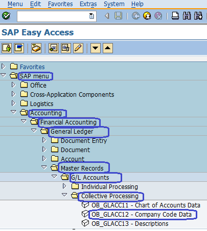 Sap план счетов