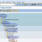 Change Vendor Master SAP Menu path | Vendor Master Records