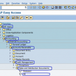 Credit Management SD Documents SAP Menu Path