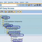 Enter Vendor Credit Memo | A/P Vendor Credit Memo F-43 | SAP Menu Path