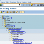 Display Customer Account Changes in SAP