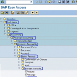 Display Customer Master records SAP Menu Path | XD03 in SAP