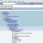 Display Vendor Parked Documents SAP | SAP Menu Path