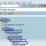 Enter vendor Invoice | Post vendor Invoice SAP | SAP Menu Path