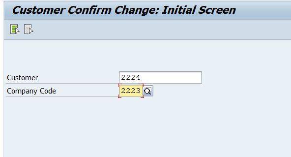 Single Customer Master Record Confirmation Changes in SAP