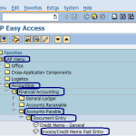 Vendor Invoice / Credit Memo Fast Entry in SAP FB10