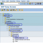 Vendor balance display in SAP |  SAP FK10N