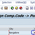 Assign Posting Period Variant to Company Code