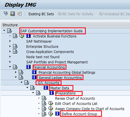 create new account assignment group sap