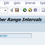 How to Create Number Ranges for Vendor Accounts in SAP