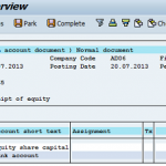 How to Post General Ledger Account Document | SAP FB50