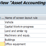 How to Create Screen Layout Rules in SAP- Asset Accounting