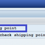 How to Define Shipping Point in SAP | Create Shipping Point