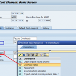 How to Create Secondary Cost Elements in SAP