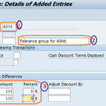 How to Define Tolerance group for vendors /Customers in SAP