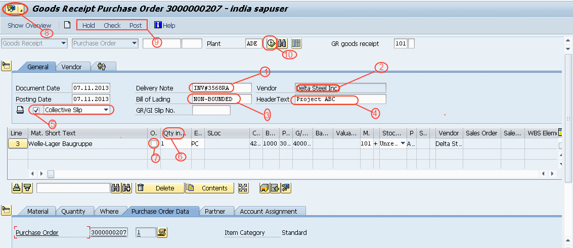 how-to-post-goods-receipt-invoice-grin-in-sap-migo-sap-tutorial