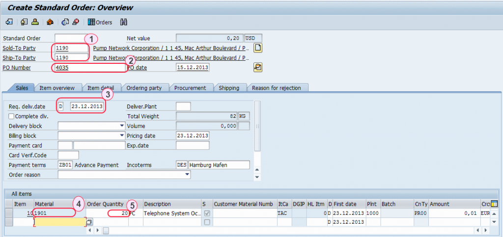 How To Create Sales Order In SAP SAP Tutorial