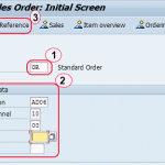 How to create Sales order in SAP