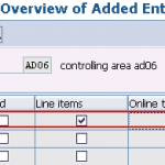 Set Control Parameters for Actual Posting in SAP