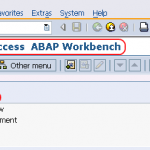 What is SAP ABAP Workbench