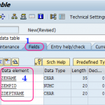 How to create database table in SAP ABAP