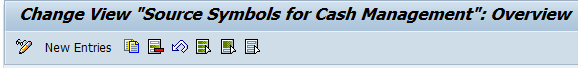 source symbol cash management overview screen