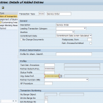 How to Define transaction types for Service Order in CRM Systems