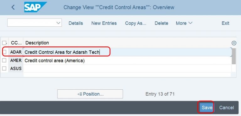 how-to-define-credit-control-area-in-sap-s-4hana-sap-tutorial