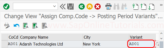 Asignar variantes al código de empresa en SAP S4 Hana