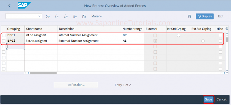 define assignment group in sap