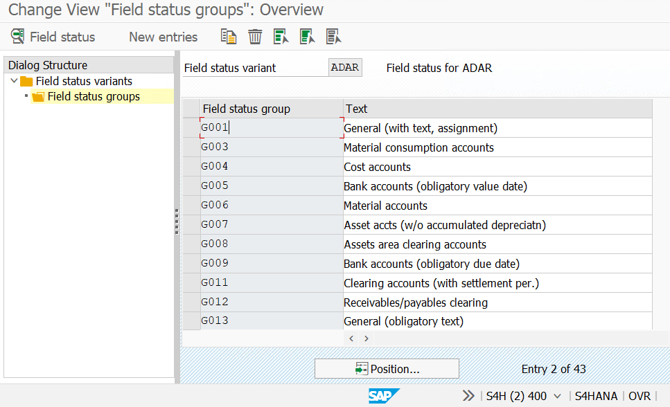 define-field-status-variants-groups-in-sap-s-4-hana-sap-tutorial