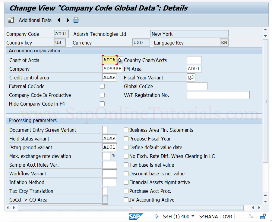 global-parameters-for-company-code-in-sap-s-4-hana-sap-tutorial