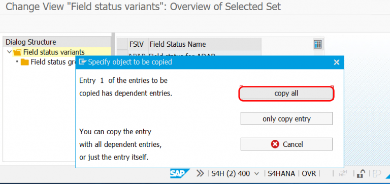 define-field-status-variants-groups-in-sap-s-4-hana-sap-tutorial