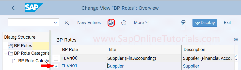 define BP Roles in SAP S4 Hana