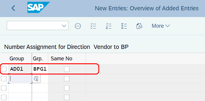 sap vendor account assignment group