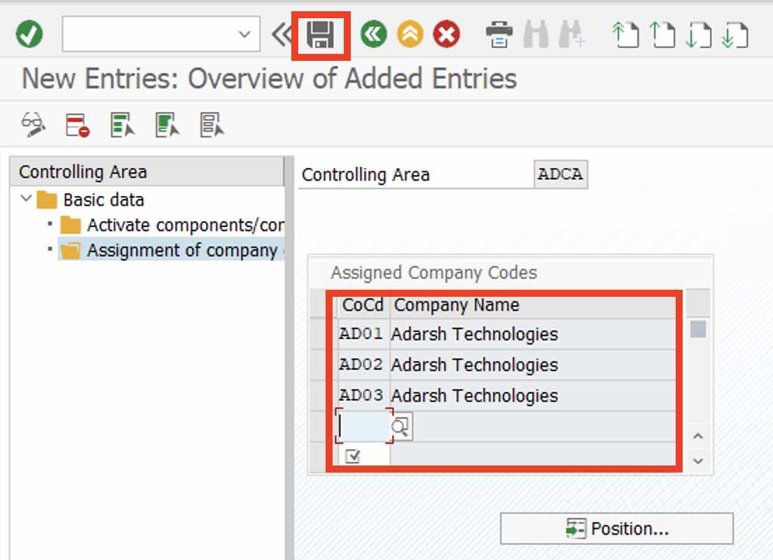 sap change company code assignment controlling area