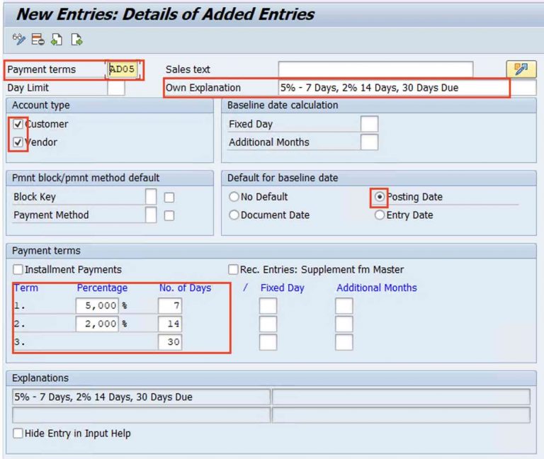 how-to-create-payment-terms-in-sap-hana-sap-tutorial