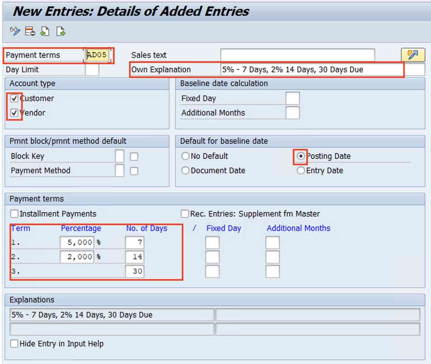 How To Create Payment Terms In SAP Hana SAP Tutorial