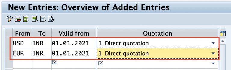 define-standard-quotation-for-exchange-rate-in-sap-sap-tutorial